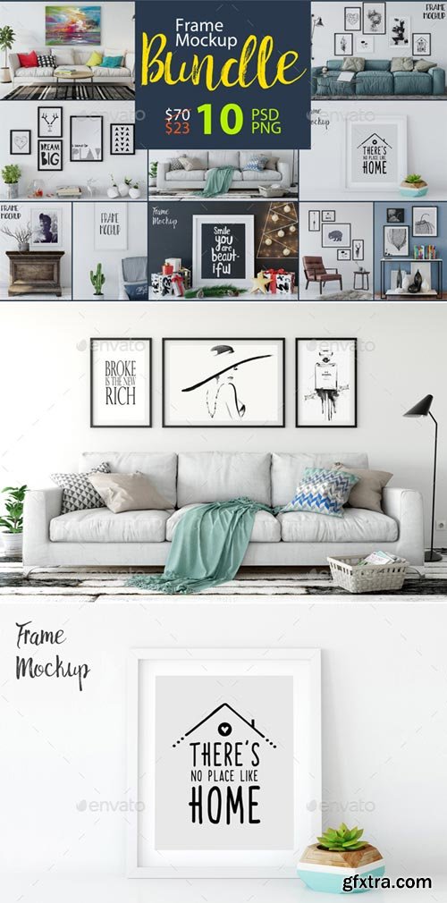 GraphicRiver - Frame Mockup Bundle Vol 1 - 19079648