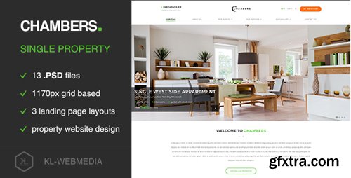 ThemeForest - Chambers - Single Property PSD Template 15455874