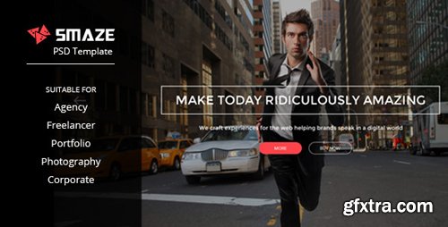 ThemeForest - Smaze | Multi-purpose PSD Template 10864091