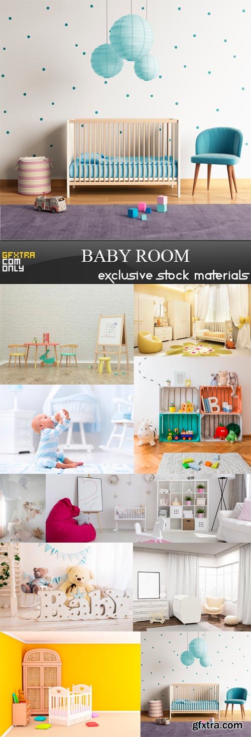 Baby Room - 10 x JPEGs