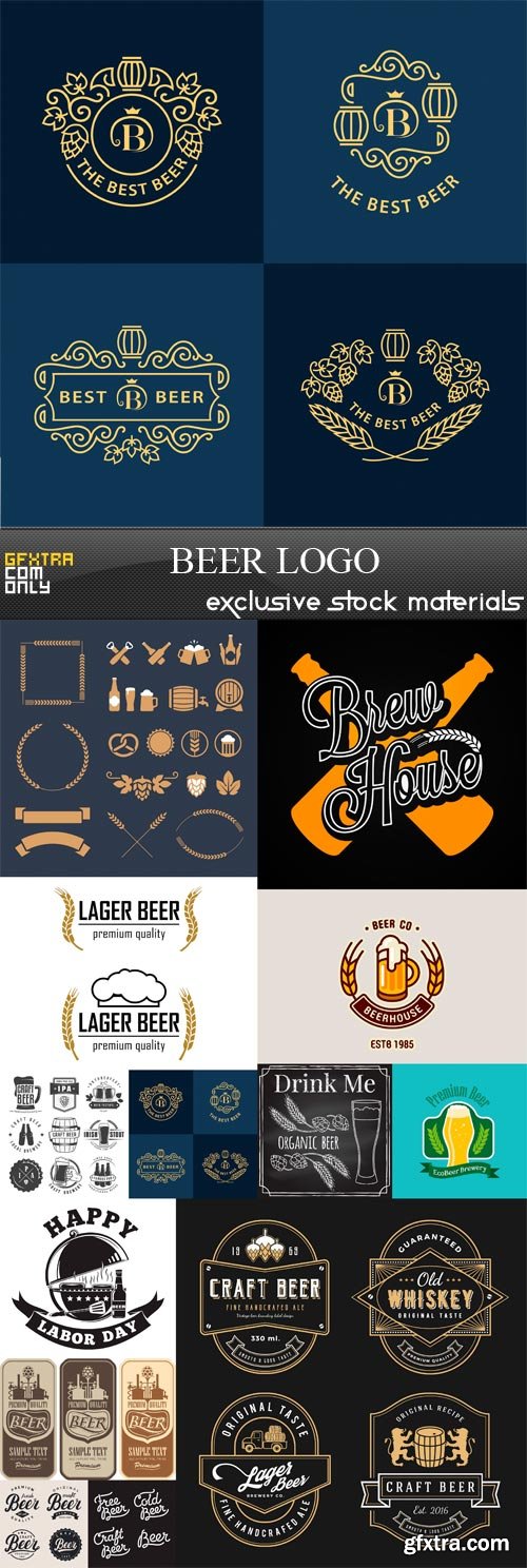 Beer Logo - 13 x JPEGs