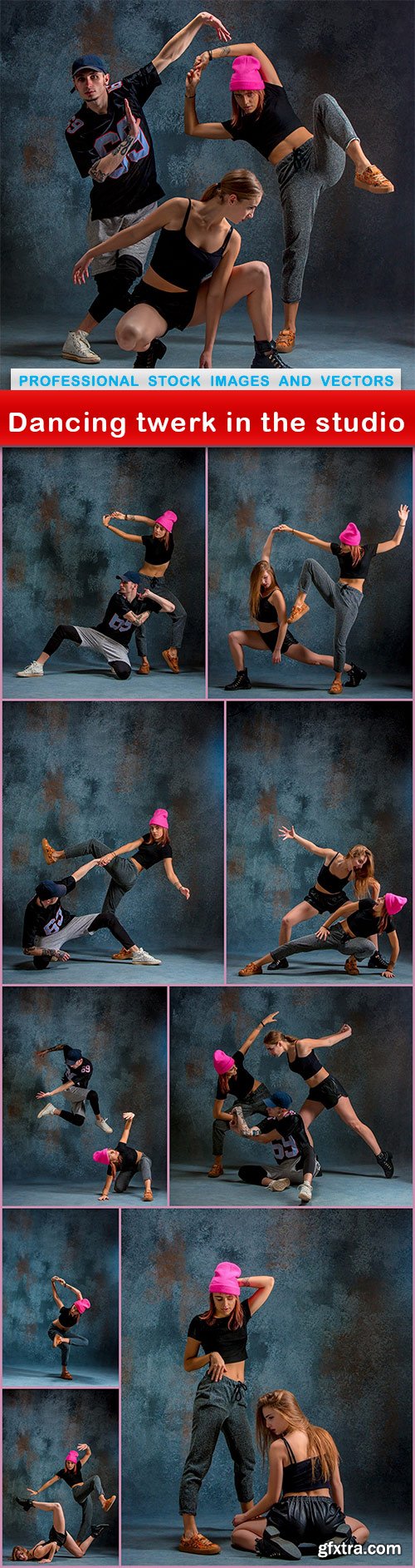 Dancing twerk in the studio - 10 UHQ JPEG