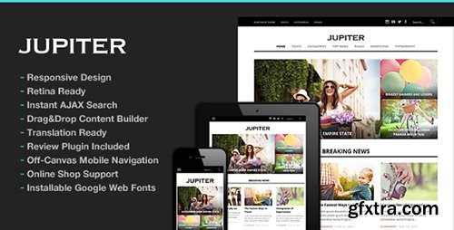 ThemeForest - Jupiter v5.7 5834208- Multi-Purpose Responsive Theme