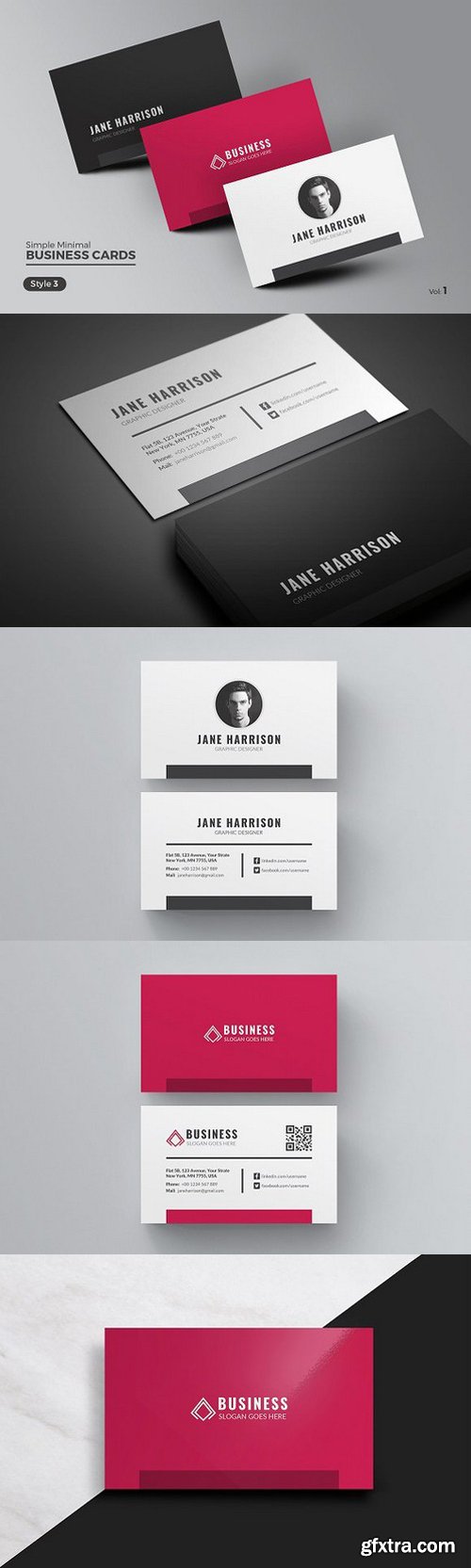 CM - BClean & Minimal Business Card 893485