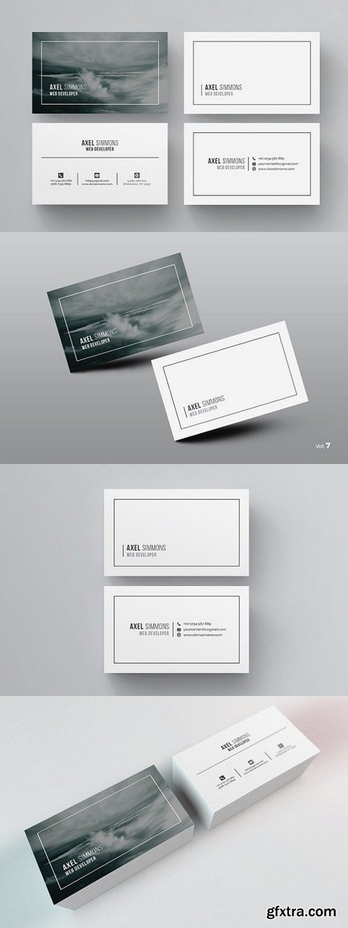 CM - Modern & Clean Business Card 984244