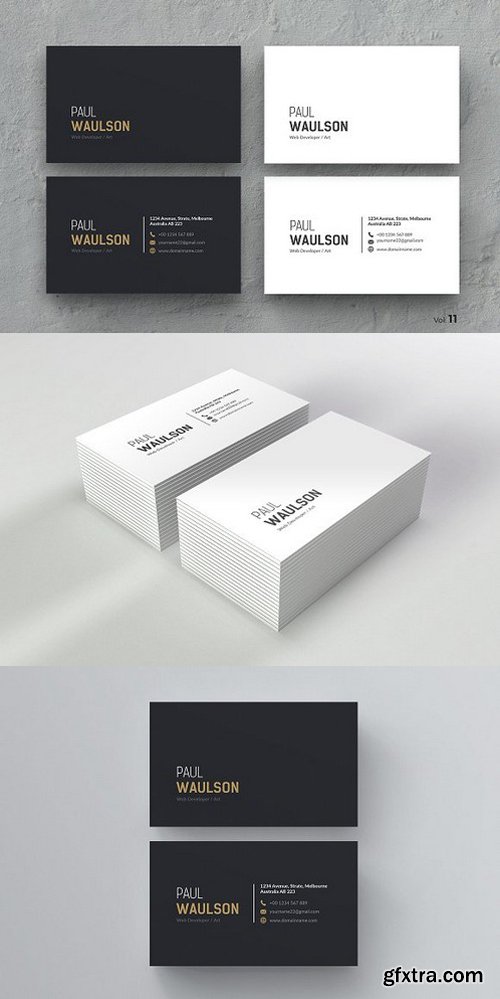 CM - Clean Business Card 984347