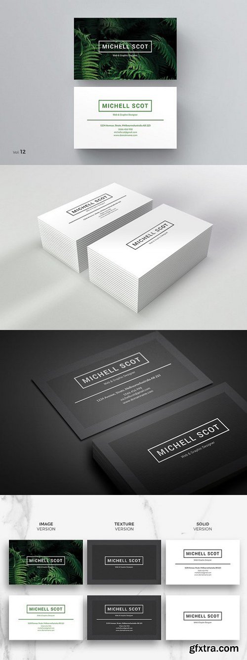 CM - Modern Business Card 984369