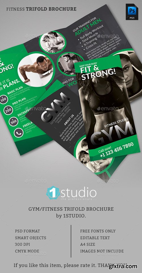 GR - Fitness Trifold Brochure 01 13212430