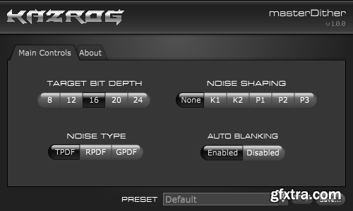 Kazrog MasterDither v1.0.0 WiN OSX Incl Keygen Regged-R2R