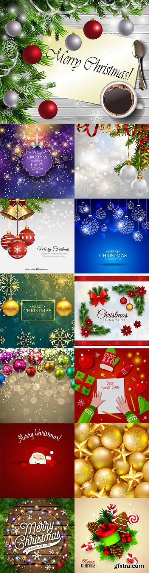 Christmas vector set 5