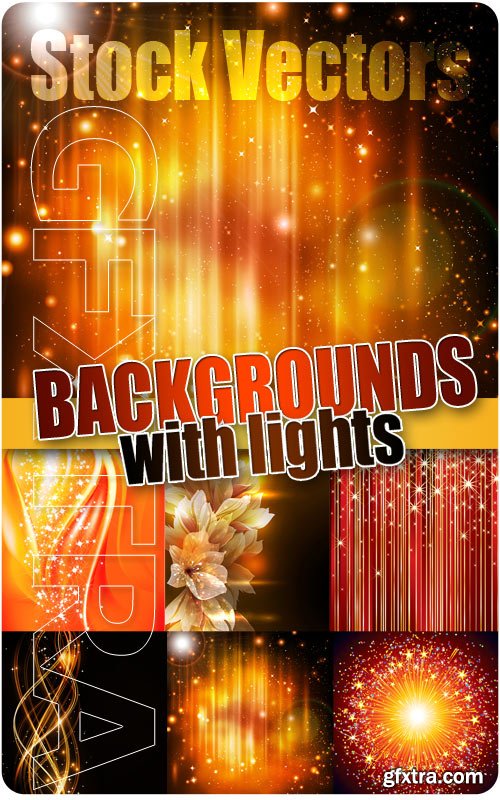 Backgrounds with lights - Stock Vectors