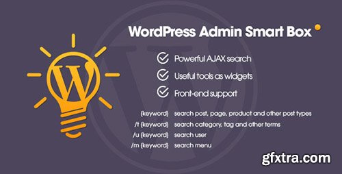 CodeCanyon - WP Admin Smart Box v1.0 - Powerful AJAX search & tools for WordPress backend - 19193999