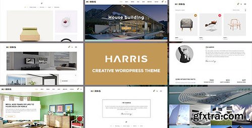 ThemeForest - Harris v1.0 - Creative WordPress Theme - 16678450