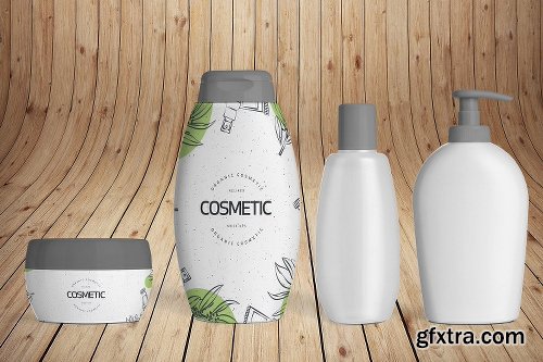 CreativeMarket Cosmetics Mock-up Big Pack 1121060