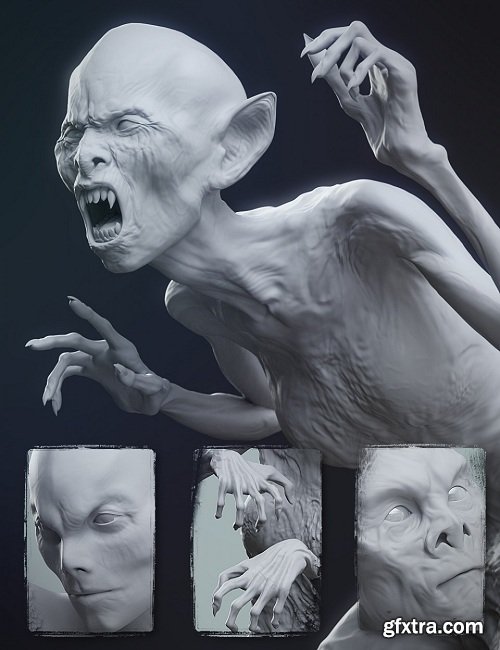 Undead Creature Creator HD Morph Pack for Genesis 3 Female