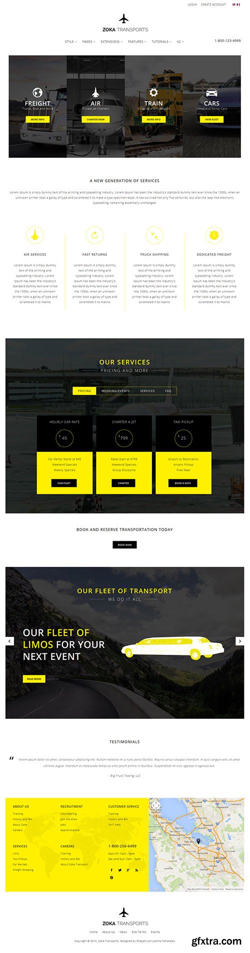 Shape5 - Zoka Transports v2.0.0 - WordPress Club Theme