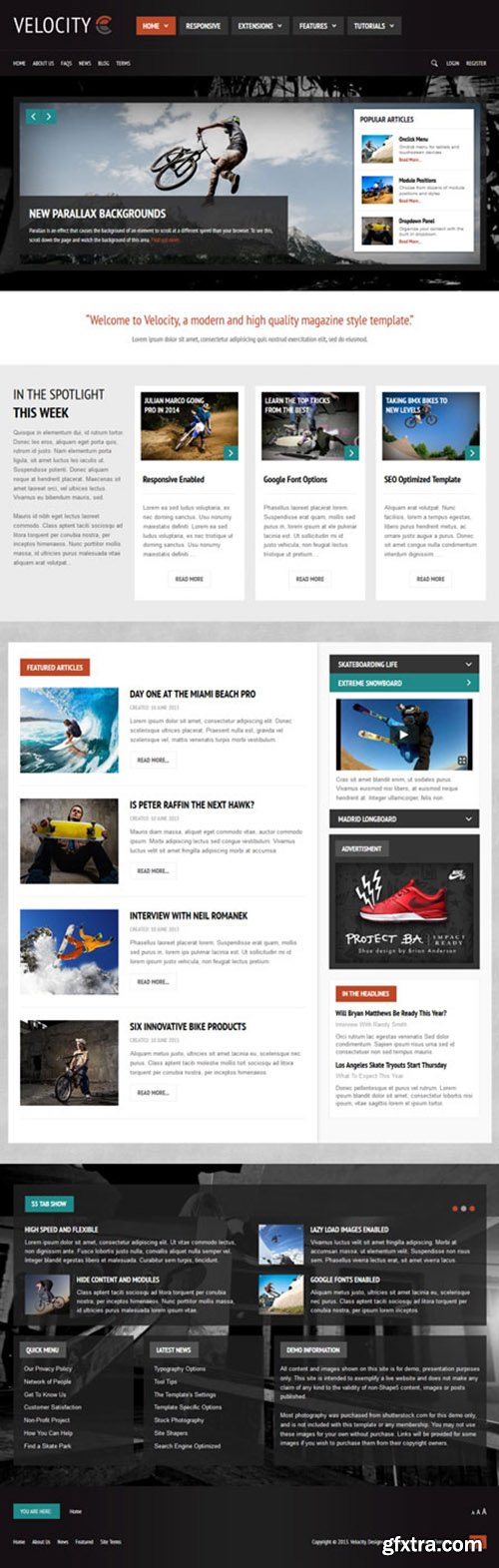 Shape5 - Velocity v2.0.0 - WordPress Club Theme