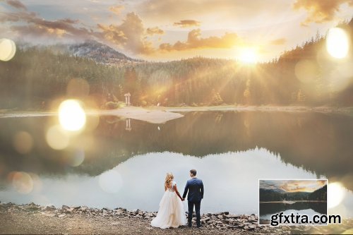 CreativeMarket Sunny Days Sun Flare Overlays 1120457