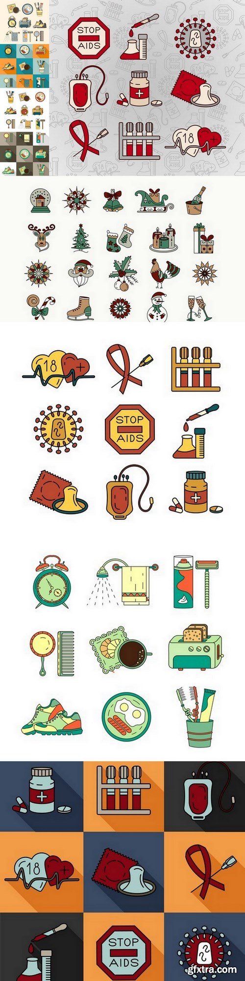 household objects - 9 EPS Vector Stock