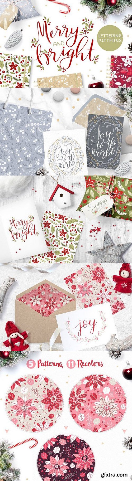 CM - Christmas hand lettering & patterns 1097886