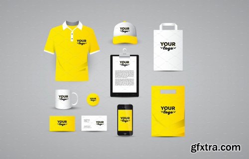 CreativeMarket Identity Corporate Mockup 1123486