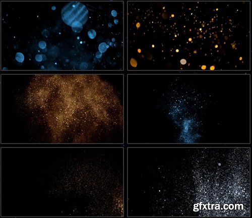 motionVFX - mGlitter 50 Glamorous 4K Glitter Dust Files