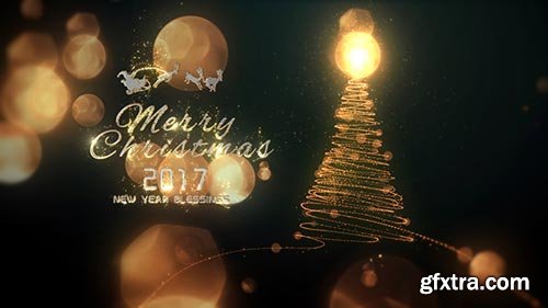 Videohive - Christmas Particle Logo - 19158068