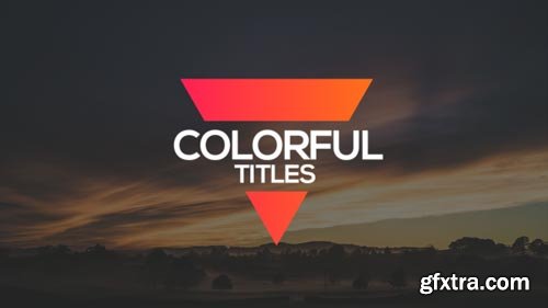 Videohive - Colorful Titles - 19152864