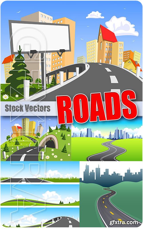 Roads - Stock Vectors