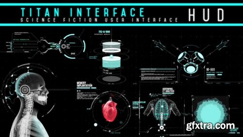 Videohive HUD - Titan Interface 17548918 (With 3 October 16 Update)