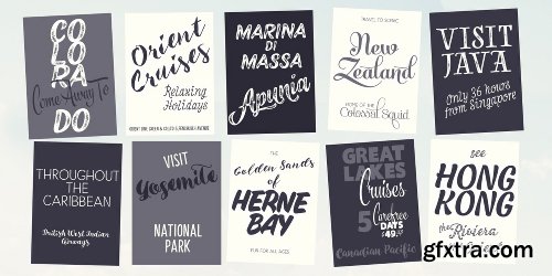 Fenotype’s Display Essentials BUNDLE - 35 Fonts