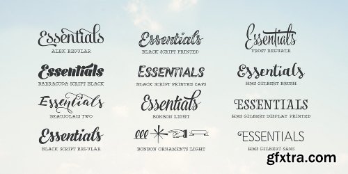 Fenotype’s Display Essentials BUNDLE - 35 Fonts