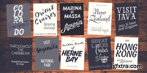 Fenotype’s Display Essentials BUNDLE - 35 Fonts