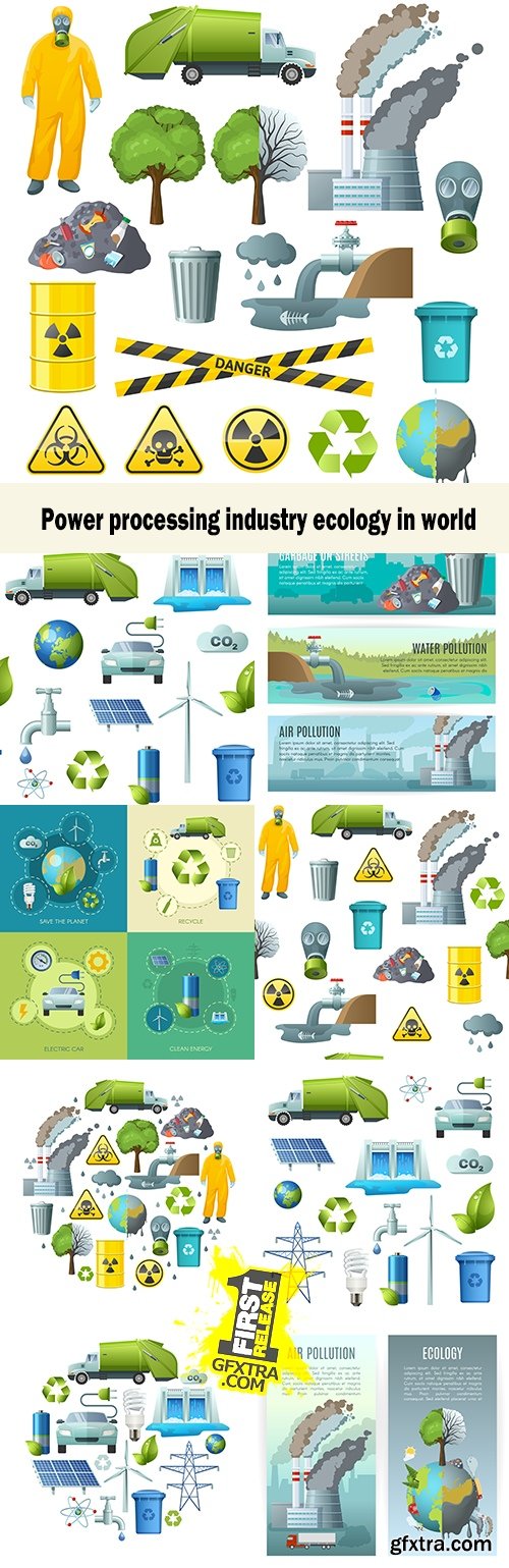 Power processing industry ecology in world