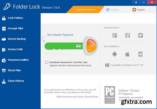 Folder Lock 7.6.4 DC 23.12.2016