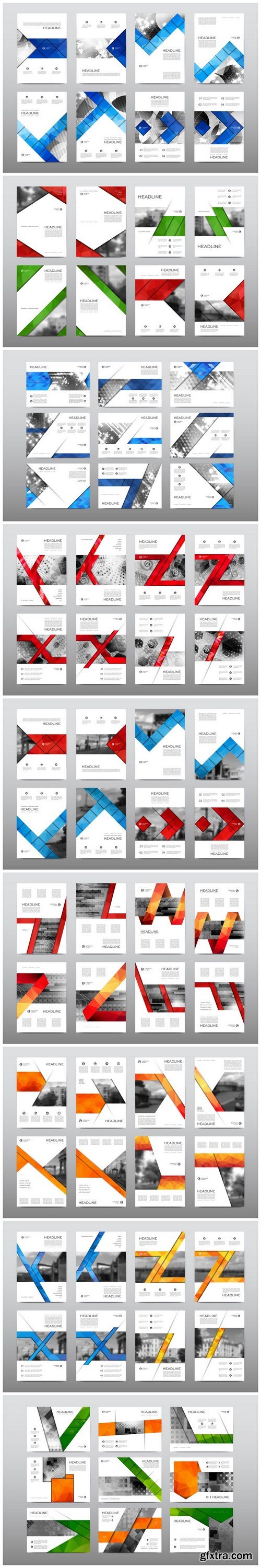 Business flyer and corporate template 2 - 9xEPS