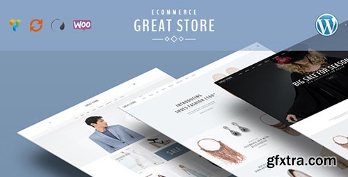 ThemeForest - GREAT STORE v1.0.5 - Responsive WordPress Theme eCommerce - 12298488