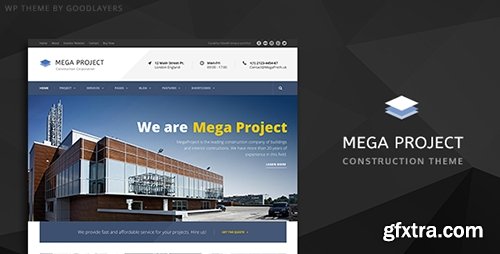 ThemeForest - Mega Project v1.08 - Construction Company WP Theme - 10620770