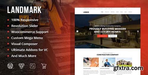 ThemeForest - Landmark v1.0.3 - Construction WordPress Theme - 15864240