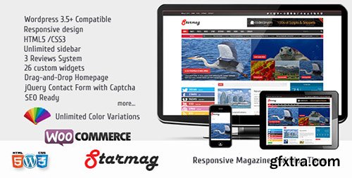 ThemeForest - StarMag v1.3 - News & Magazine Theme - 5131826