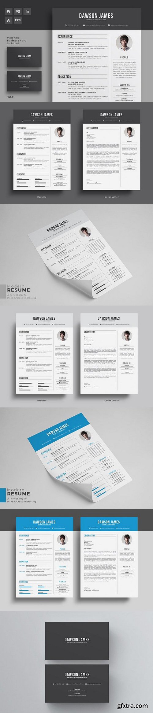 CM - Resume/CV | Business Card 866830