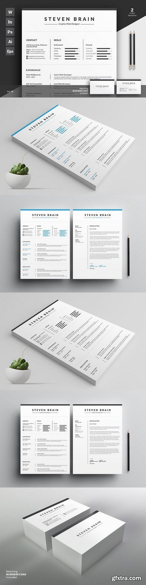 CM - Clean Resume/CV Template 946961