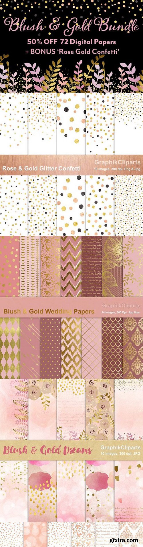 CM - Blush & Gold Bundle 948950