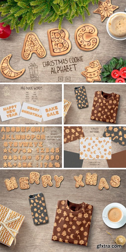 CM 1127119 - Christmas Cookie Alphabet Vol.2