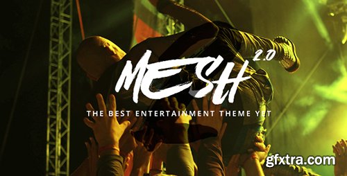 ThemeForest - MESH v2.1.2 -  Music, Band, Musician, Event, Club Theme - 15113981