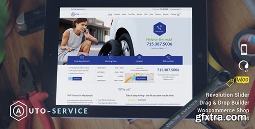 ThemeForest - Auto Repair & Car Mechanic v8.0 - Theme for Mechanic Workshops, Auto Repair and Cars - 9739323