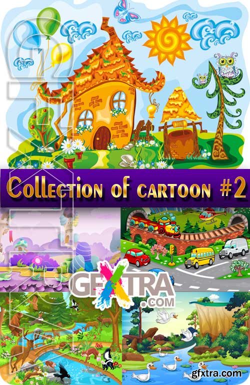 Collection of Cartoon #2 - Stock Vector