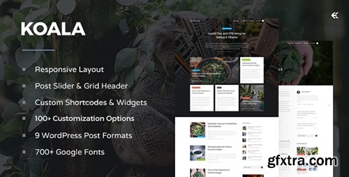 ThemeForest - Koala v2.3.0 - Responsive WordPress Blog Theme - 12643667