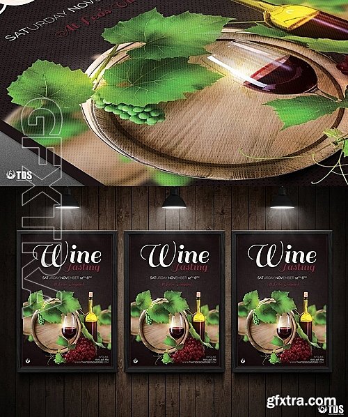 CM - Wine Tasting Flyer Template 1129440