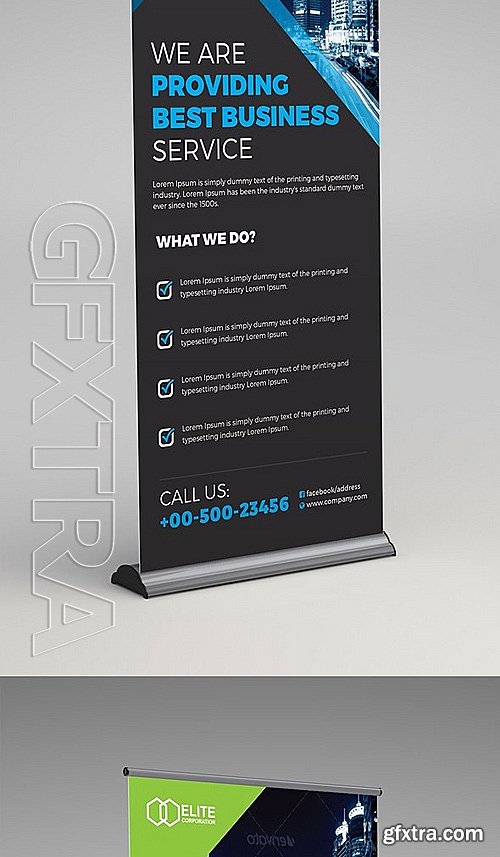 CM - Corporate Business Roll-up Banner 1139048